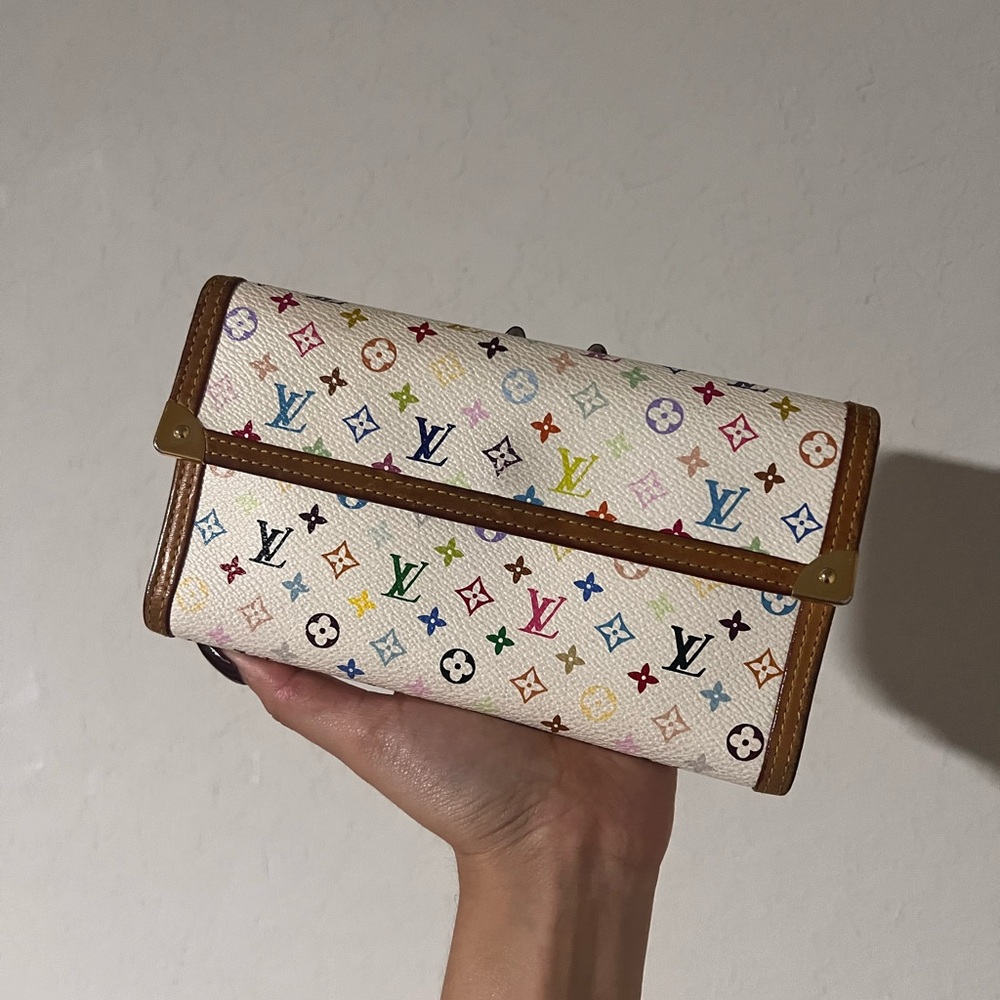 Louis Vuitton Multicolor Porte Tresor International Wallet